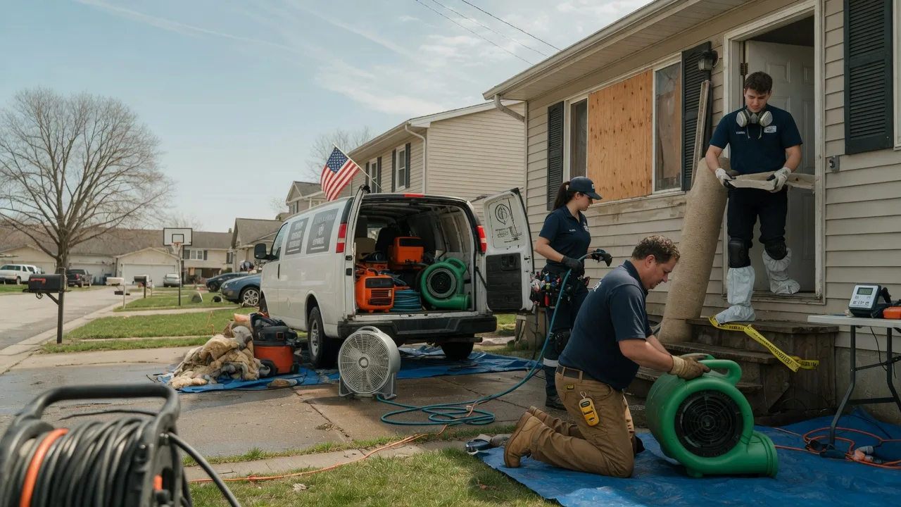 Water Damage Restoration in Bridgeport, NJ near me